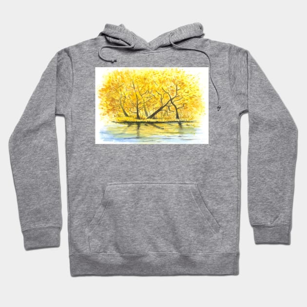 Autumn trees Hoodie by katerinamk